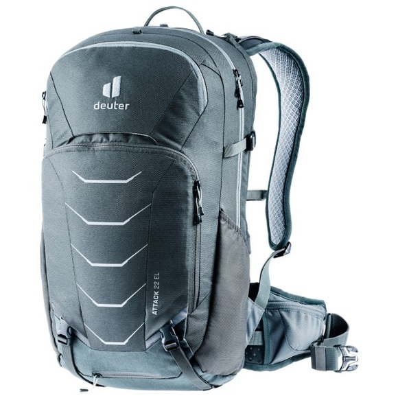 Deuter - Attack 22 EL - Velorucksack Gr 22 l grau