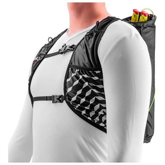 Leki - Trail Running Quiver Vest - Trailrunningrucksack Gr L/XL;S/M grau