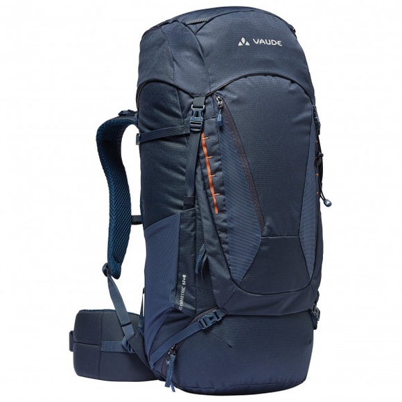 Vaude - Asymmetric 52+8 - Tourenrucksack Gr 52+8 l blau