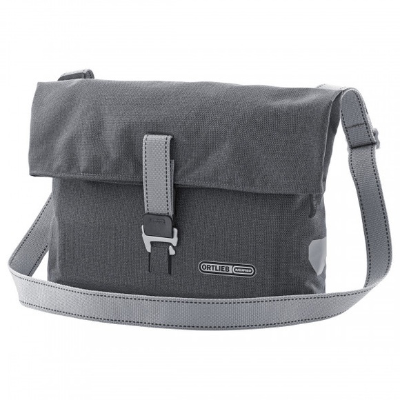 Ortlieb - Twin-City Urban - Gepäckträgertasche Gr 9 l grau;lila