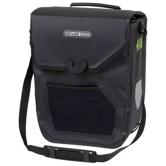 Ortlieb - E-Mate - Gepäckträgertasche Gr 16 l grau/schwarz