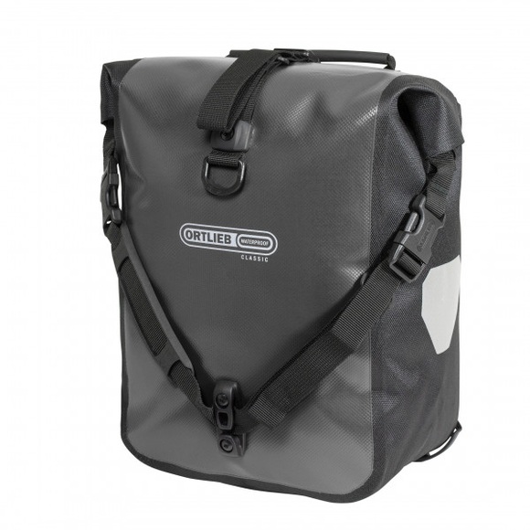 Ortlieb - Sport-Roller Classic - Gepäckträgertaschen Gr 12,5 l grau