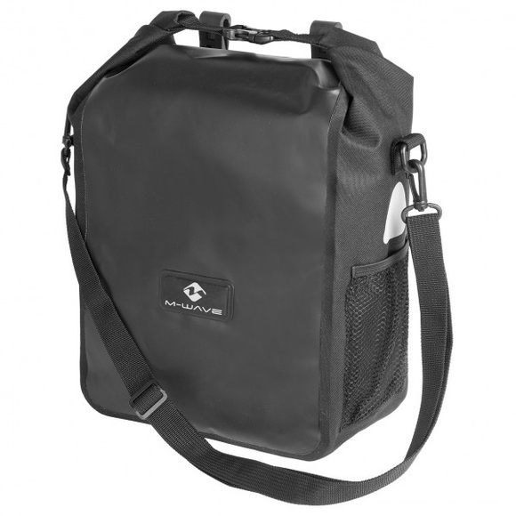 M-Wave - Edmonton - Gepäckträgertasche Gr 26 x 13 x 47 cm grau
