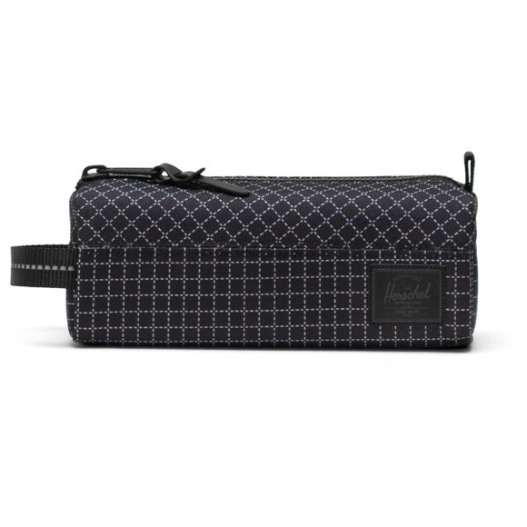 Herschel - Settlement Pencil Case Gr 1 l schwarz/grau