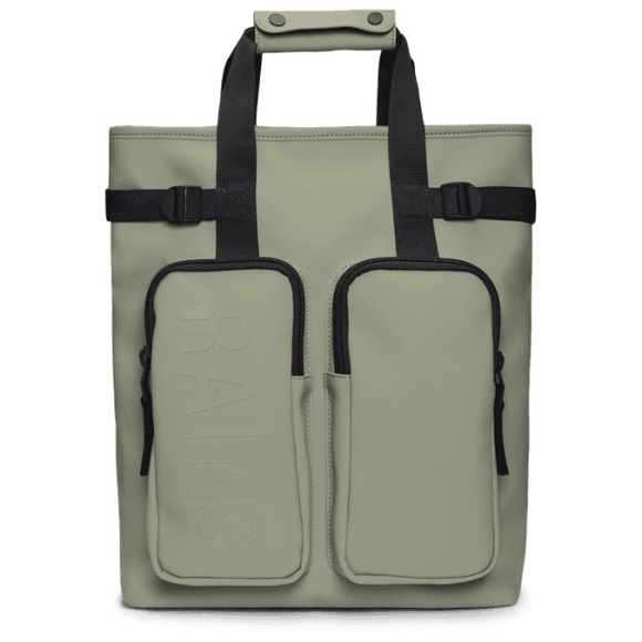 Rains - Texel Tote Backpack W3 17 - Reisetasche Gr 17 l oliv