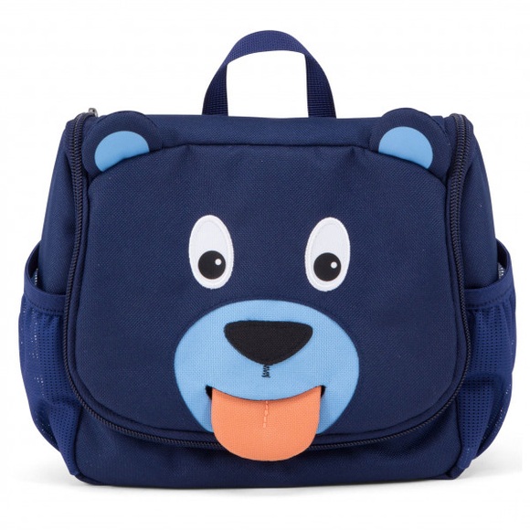 Affenzahn - Kulturtasche Bär - Necessaire Gr 2 l blau