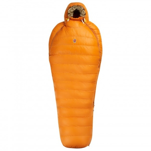 Fjällräven - Polar -30 - Daunenschlafsack Gr 195 cm - Long orange