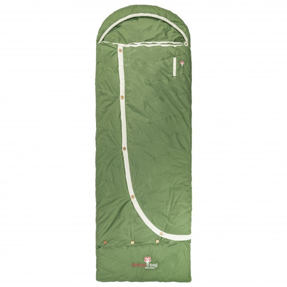 Grüezi Bag - Biopod DownWool Nature Comfort - Daunenschlafsack Gr 185 cm grün