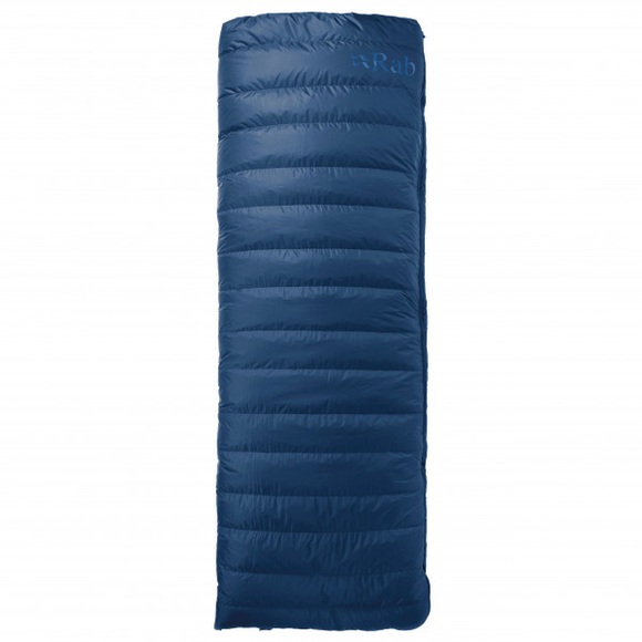 Rab - Outpost 500 - Daunenschlafsack Gr bis 190 cm Körperlänge blau