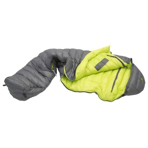 Carinthia - D400 - Daunenschlafsack Gr 200 x 70 cm - S grau