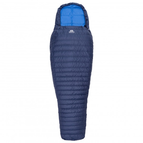 Mountain Equipment - Transalp - Daunenschlafsack Gr Long - 215 cm medieval /blau