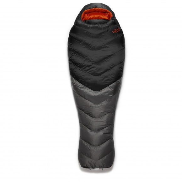 Rab - Neutrino Pro 700 - Daunenschlafsack Gr bis 200 cm Körperlänge granite