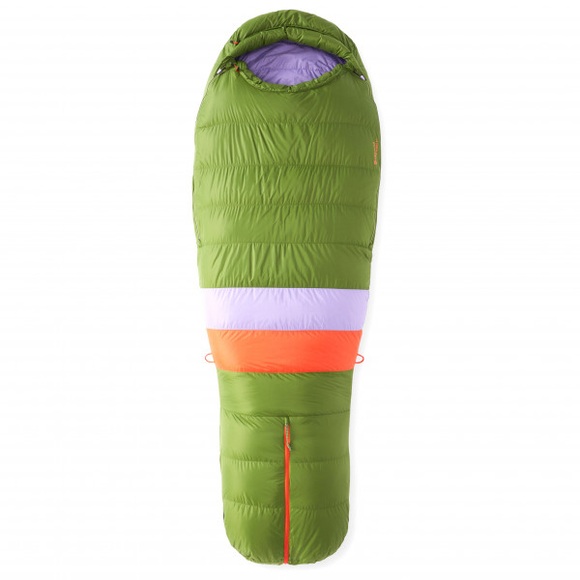 Marmot - Women's Angel Fire - Daunenschlafsack Gr Long foliage /lila
