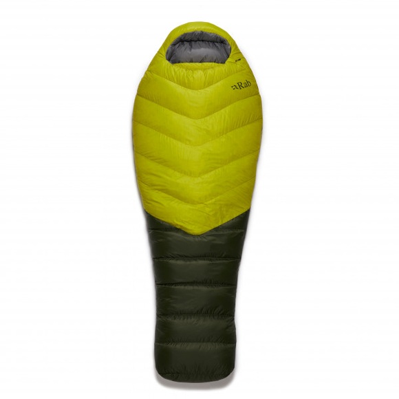 Rab - Alpine 800 - Daunenschlafsack Gr bis 185 cm Körperlänge zest