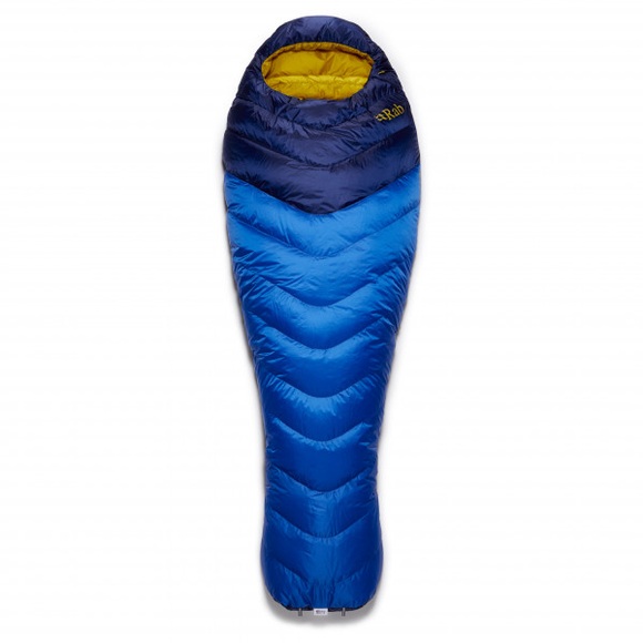 Rab - Neutrino 200 - Daunenschlafsack Gr bis 200 cm Körperlänge blau