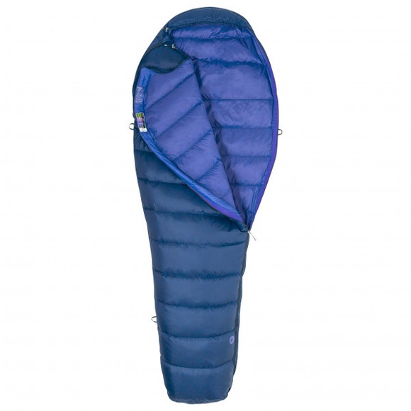 Marmot - Micron 15 - Daunenschlafsack Gr Long;Regular surf /blau