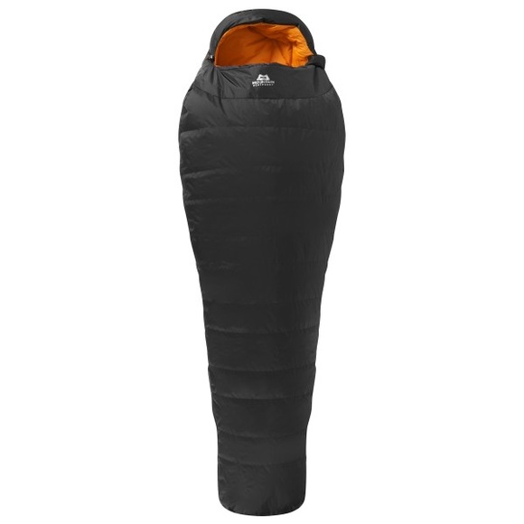 Mountain Equipment - Glacier 300 - Daunenschlafsack Gr Regular - 190x78 cm obsidian