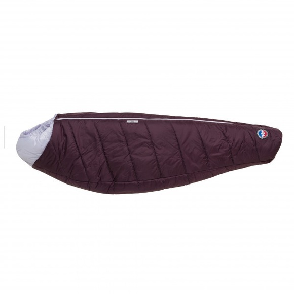 Big Agnes - Women's Sidewinder Camp 35 Fireline Eco - Kunstfaserschlafsack Gr Small - bis Körpergröße 165 cm lila/ lavender