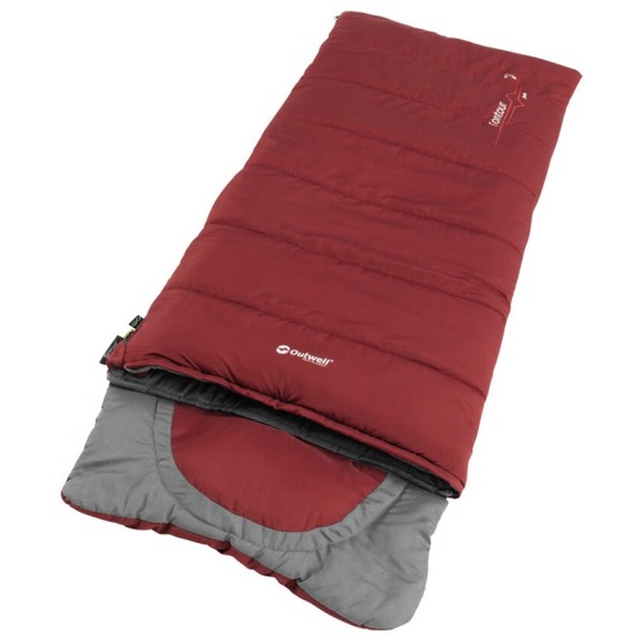 Outwell - Contour Junior - Kinderschlafsack Gr 170 x 70 cm rot