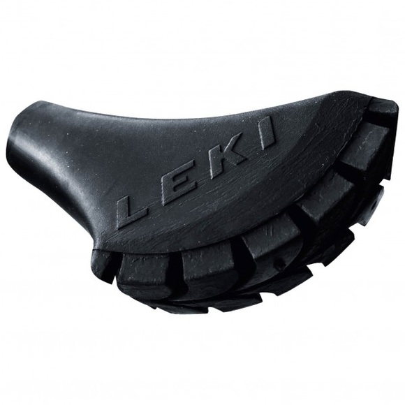 Leki - Rubber Tip Walking - Nordic Walking Stöcke schwarz