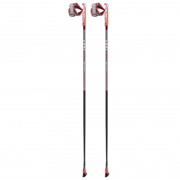 Leki - Smart Flash - Nordic Walking Stöcke Gr 120 cm grau/weiß