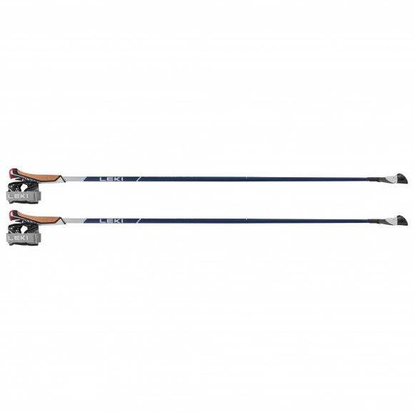 Leki - Smart Pacer Lite - Nordic Walking Stöcke Gr 130 cm blau/weiß
