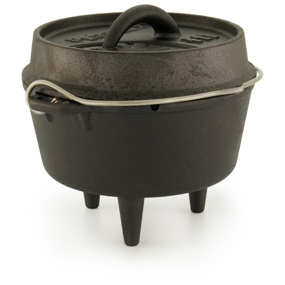 Petromax - Feuertopf - Topf Gr 16,1 l - ft18 grau/schwarz