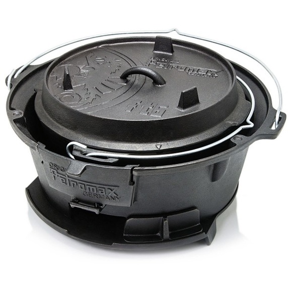 Petromax - Feuergrill - Topf Gr 42 x 19 x 43,5 cm schwarz/grau