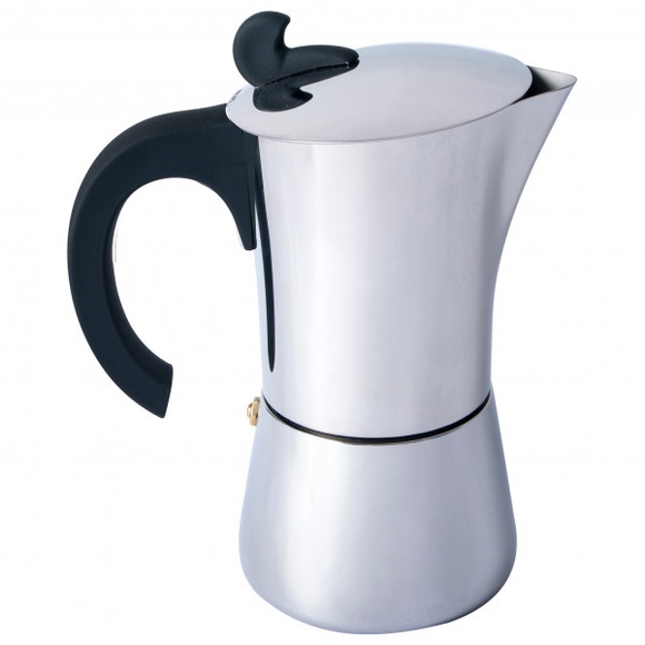 Basic Nature - Espresso Maker Edelstahl Gr 6 Tassen