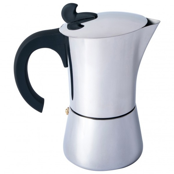 Basic Nature - Espresso Maker Edelstahl Gr 4 Tassen;6 Tassen;9 Tassen