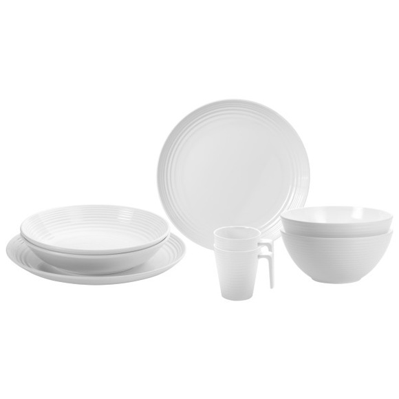 Brunner - Set Tête-À-Tête - Geschirr-Set Gr One Size weiß