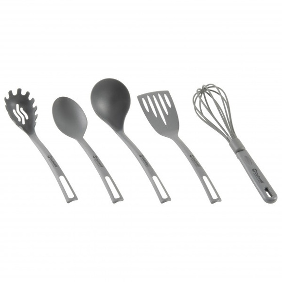 Outwell - Tarsus Utensil Set - Geschirr-Set grau/weiß