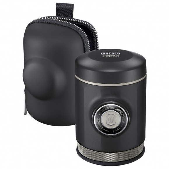 Wacaco - Picopresso inkl. Schutzhülle - Espressomaschine Gr 80 ml grau