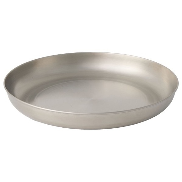 Sea to Summit - Detour Stainless Steel Plate - Teller Gr Medium grau