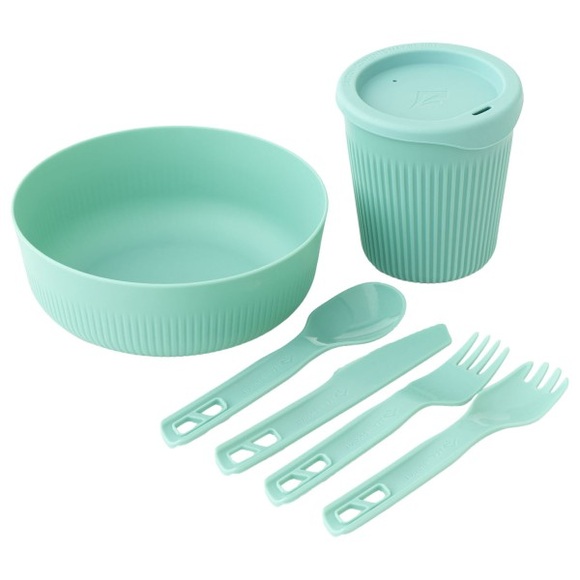 Sea to Summit - Passage Dinnerware Set 1 Person (6 Piece) - Geschirr-Set türkis