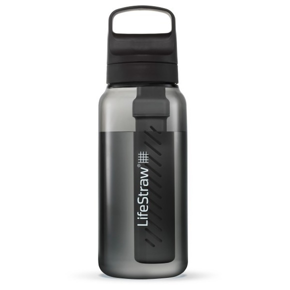LifeStraw - Go 1-Liter - Trinkflasche Gr 1 l grau