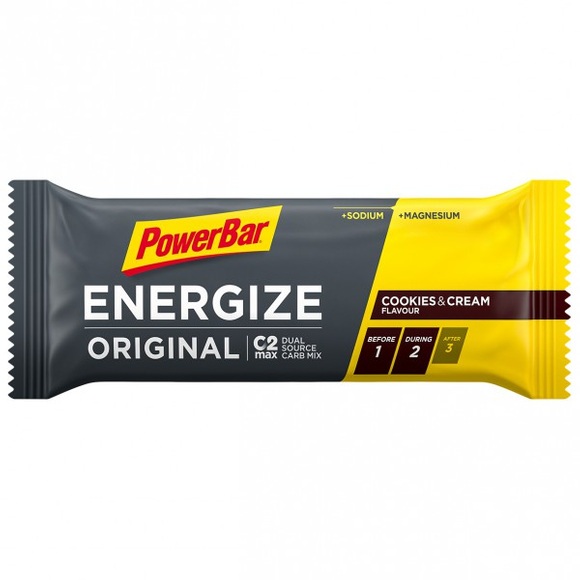 PowerBar - Energize Original Cookies & Cream - Energieriegel Gr 55 g cookies & cream