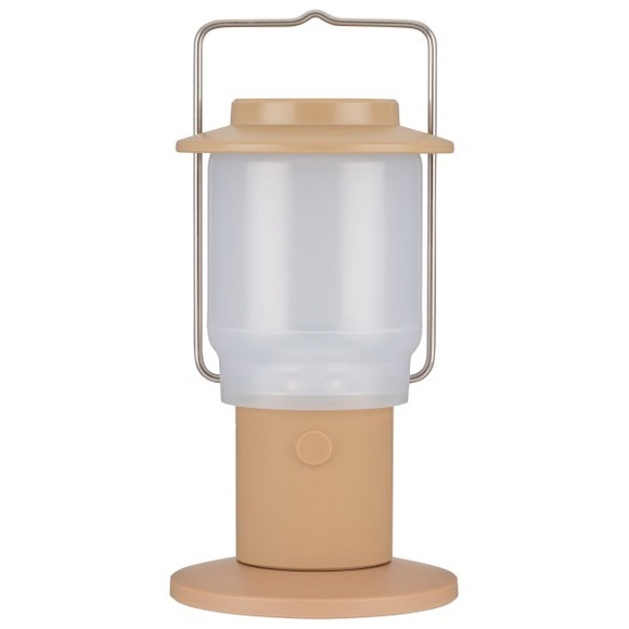 Snow Peak - Home & Camp Lantern - LED-Lampe grau/beige
