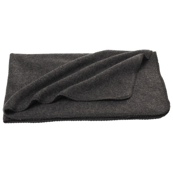 Reiff - Kid's Fleecewickeltuch - Decke Gr 95x70 cm grau