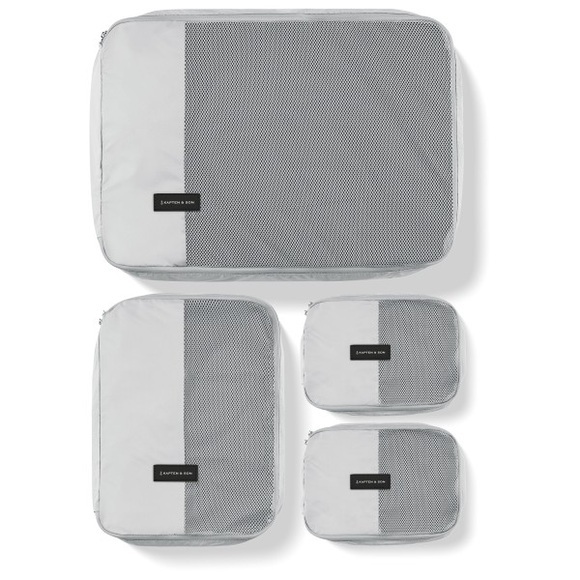 Kapten & Son - Packing Cubes Set Large - Packsack grau