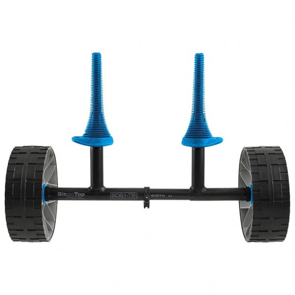 Sea to Summit - Sit-On-Top Cart - Solid Wheels blau