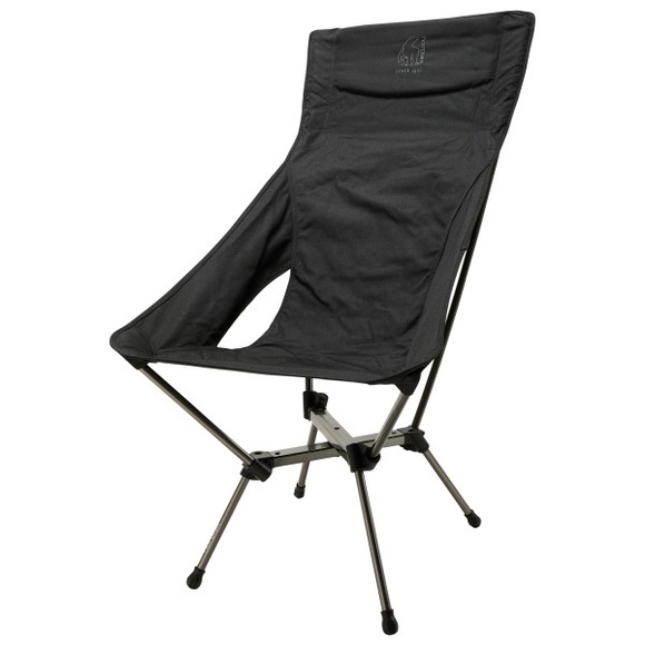 Nordisk - Kongelund Lounge Chair - Campingstuhl schwarz