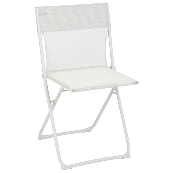 Lafuma Mobilier - Balcony II Stuhl Batyline Iso - Campingstuhl weiß