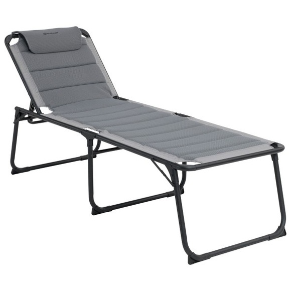 Outwell - Samoa - Sonnenliege Gr 70 x 200/214 x 49 cm grau