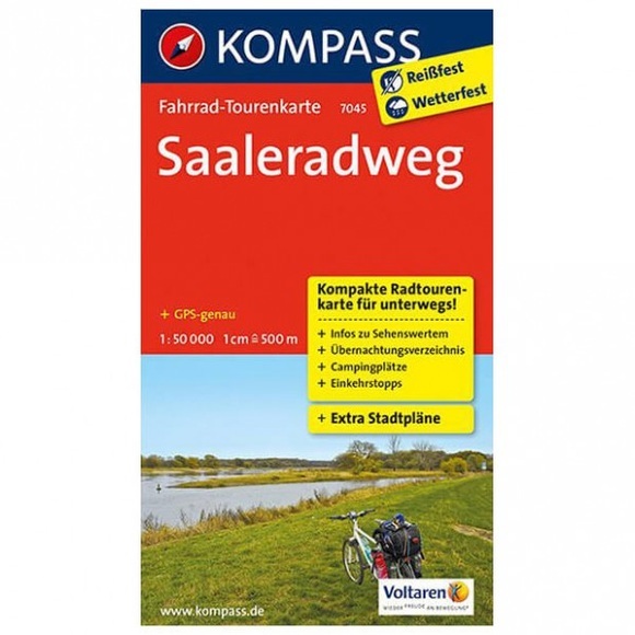 Kompass - Saaleradweg - Radkarte