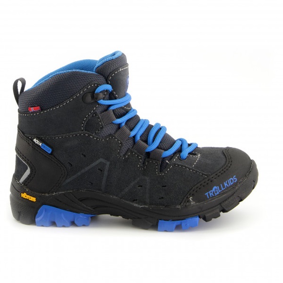 Trollkids - Kid's Trollsteinen Hiker Mid - Wanderschuhe Gr 28 schwarz