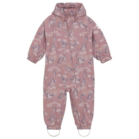 Color Kids - Baby Shell Suit AOP - Overall Gr 74 rosa