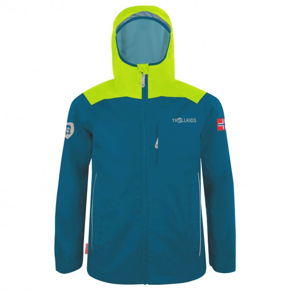 Trollkids - Kids Bergen Jacket - Regenjacke Gr 152 blau