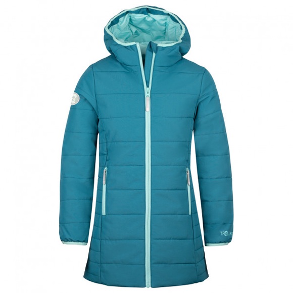 Trollkids - Girl's Stavanger Coat - Mantel Gr 110 türkis