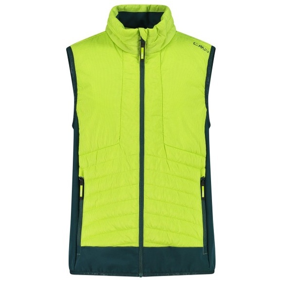 CMP - Kid's Hybrid Vest Ripstop - Kunstfasergilet Gr 140 grün